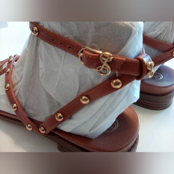 Sam & Libby Women's Brandi 2 Honey Sandals ,Size 9 - Picture 4 of 11